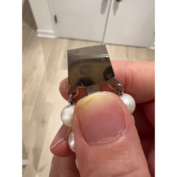 Fresh Water Pearl Chain Linked Bracelet - Picture 5 of 5